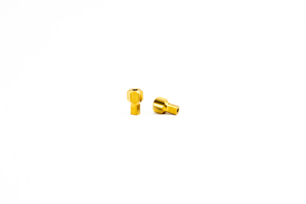 Oak Titanium Adjustment Screw Set For SRAM Brakes Gold