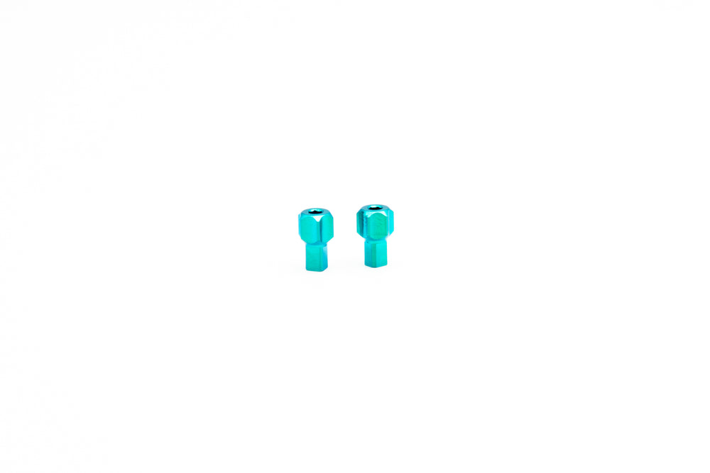 Oak Titanium Adjustment Screw Set For SRAM Brakes Green