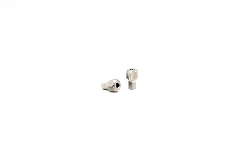 Oak Titanium Adjustment Screw Set For SRAM Brakes Raw