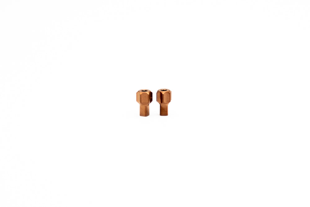 Oak Titanium Adjustment Screw Set For SRAM Brakes Bronze