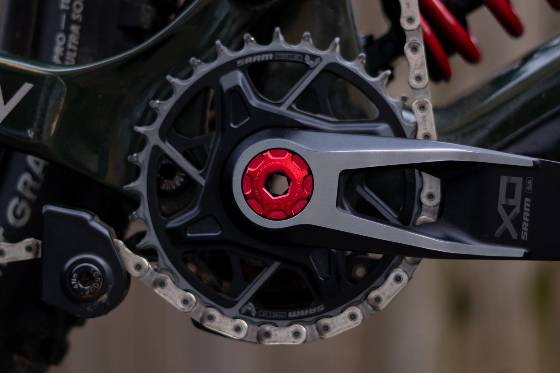 Oak Crank Ejecter Cap Set Red