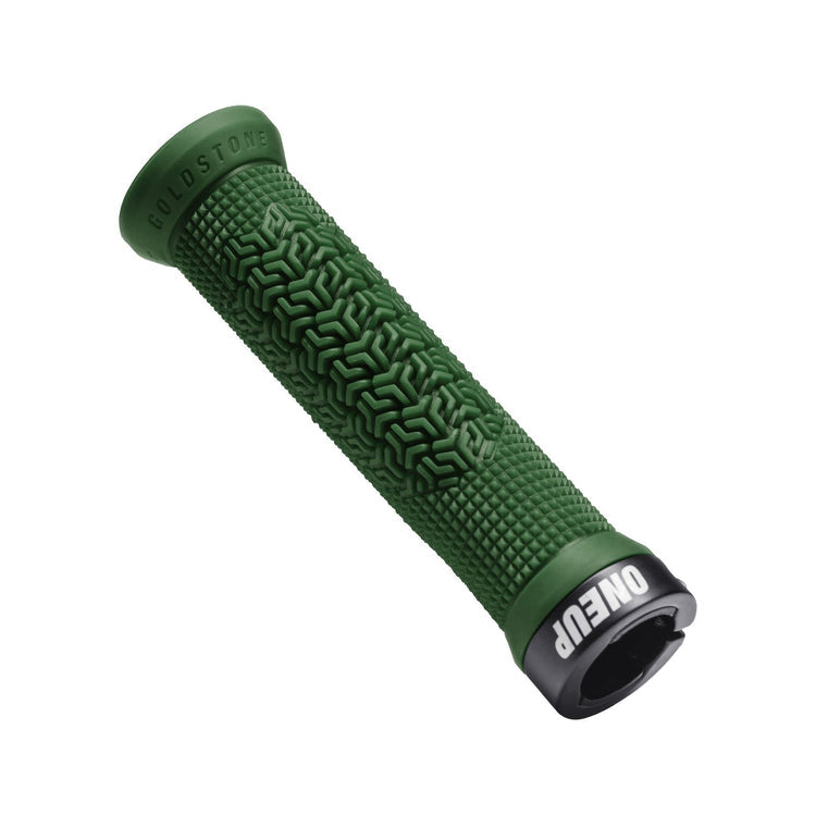 OneUp Goldstone Grips Green Front
