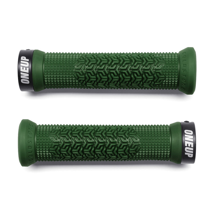 OneUp Goldstone Grips Green Pair