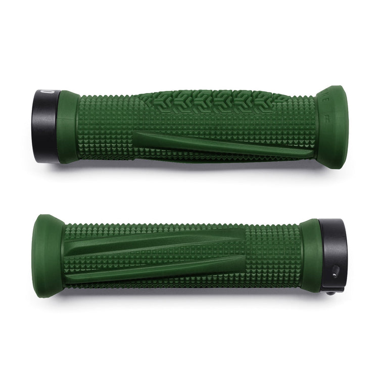 OneUp Goldstone Grips Green Ribs