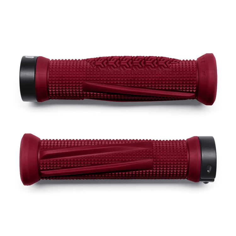 OneUp Goldstone Grips Red Ribs