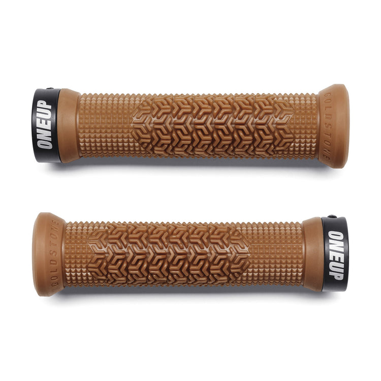 OneUp Goldstone Grips Tan Pair
