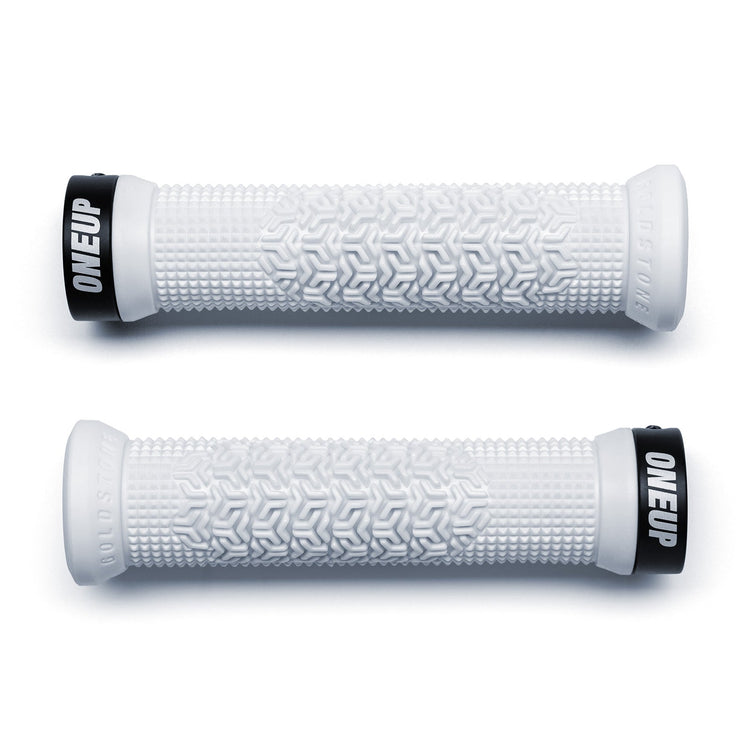 OneUp Goldstone Grips White Pair