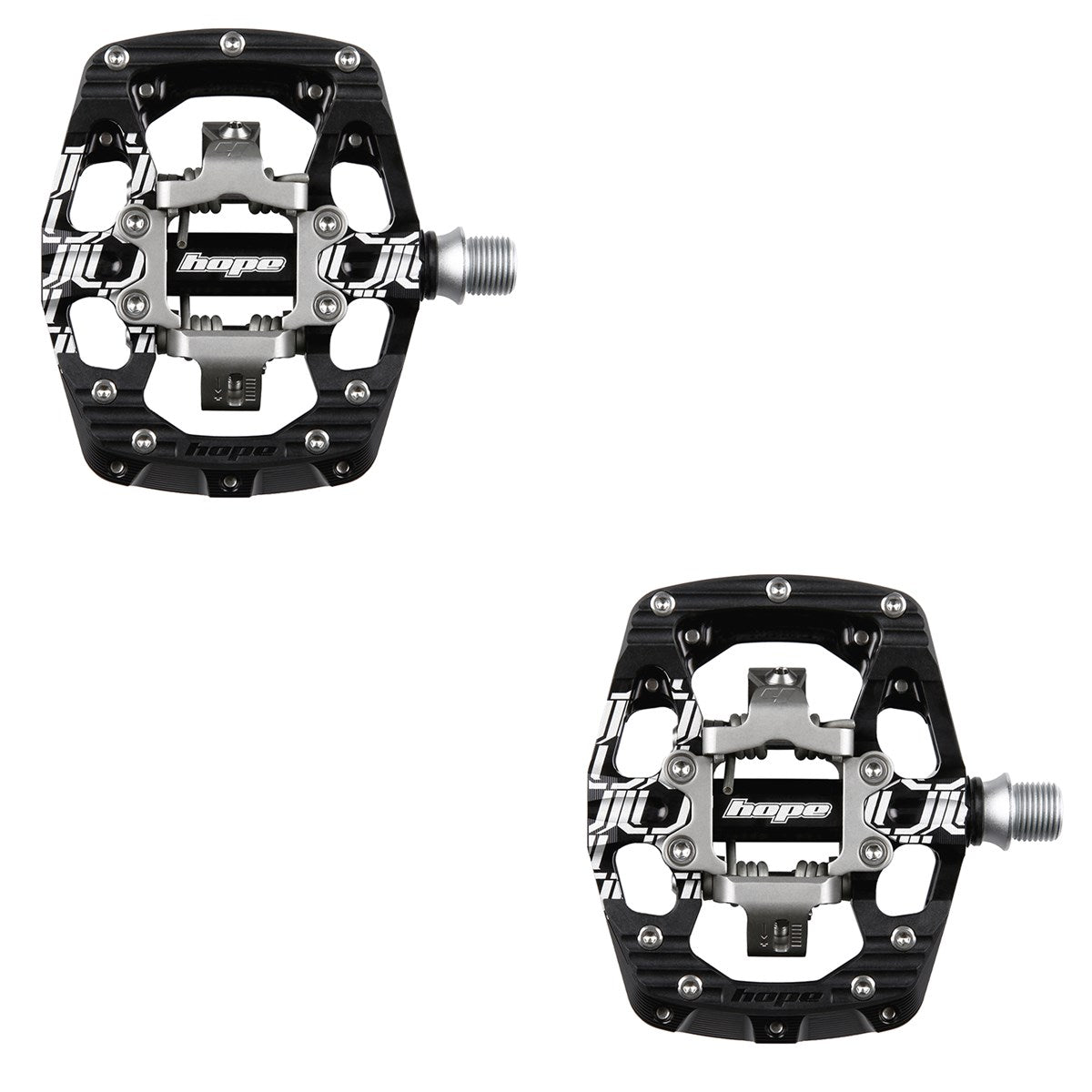 Hope union gravity clipless pedals black