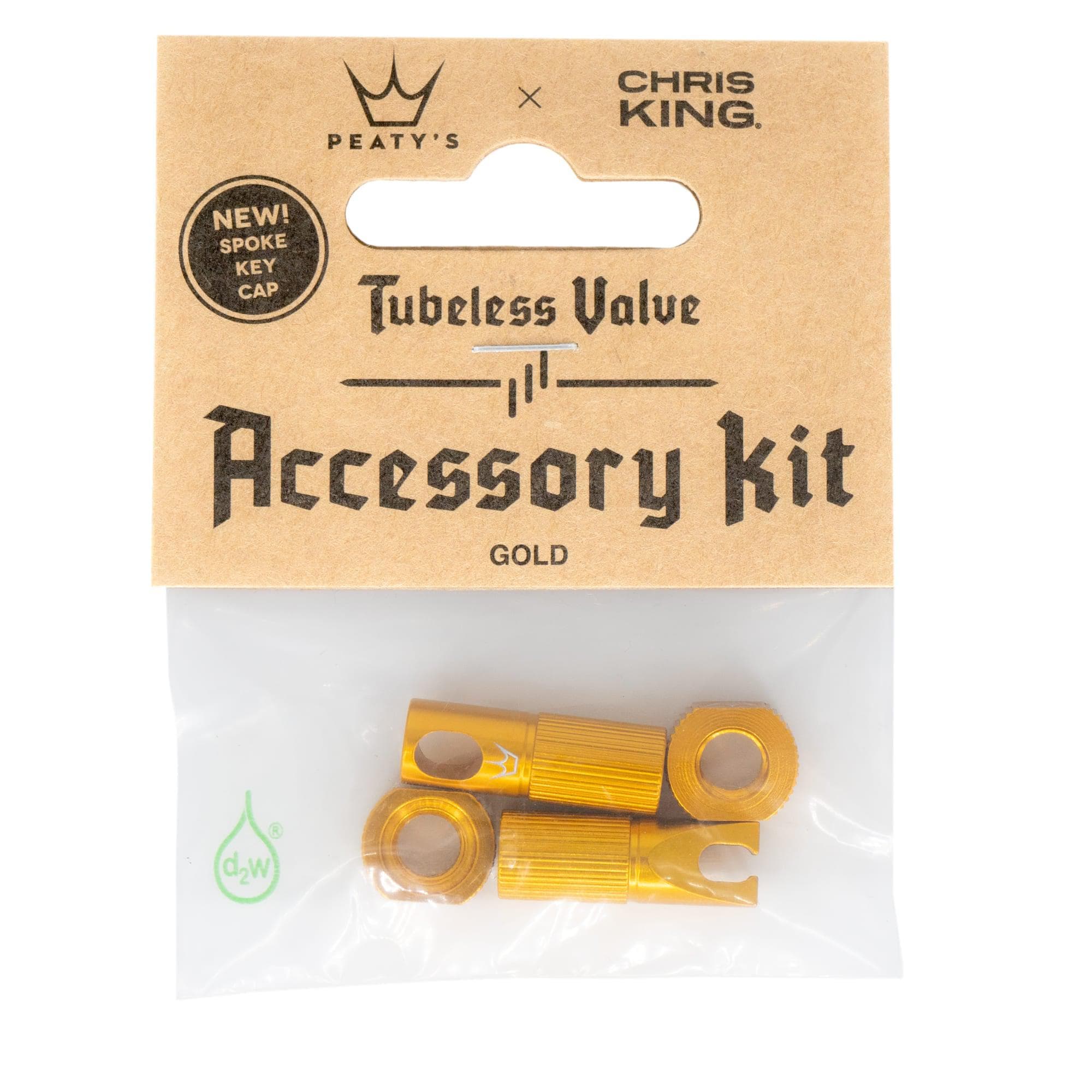 Peaty's x Chris King Tubeless Valve Accessory Kit