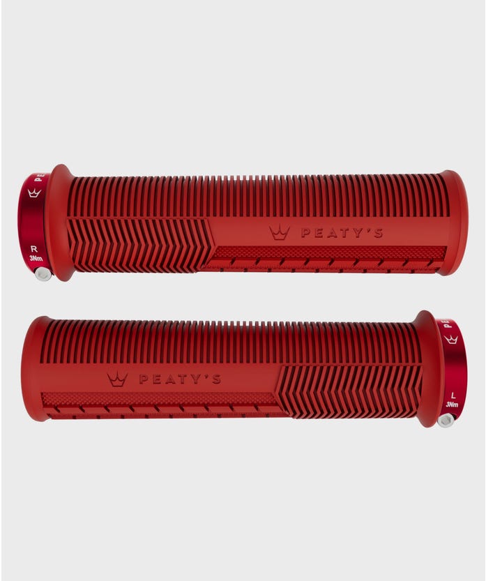 Peaty's Monarch Mushroom Grip Red