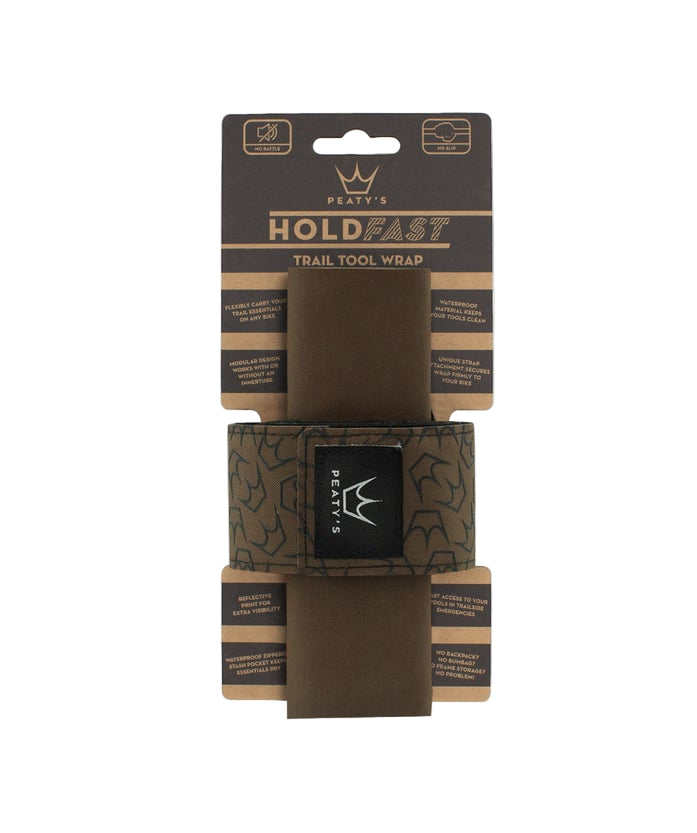 Peatys HoldFast Trail Tool Wrap Earth