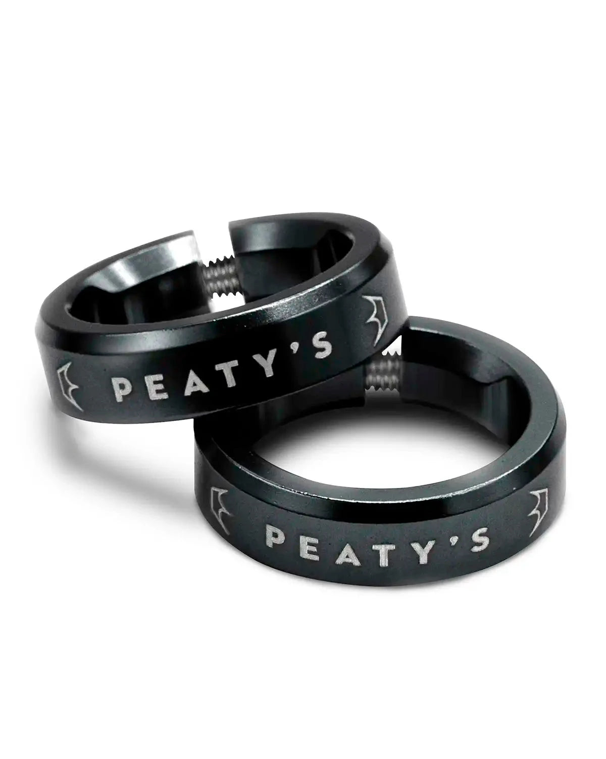 Peatys Monarch Lock Ring Black