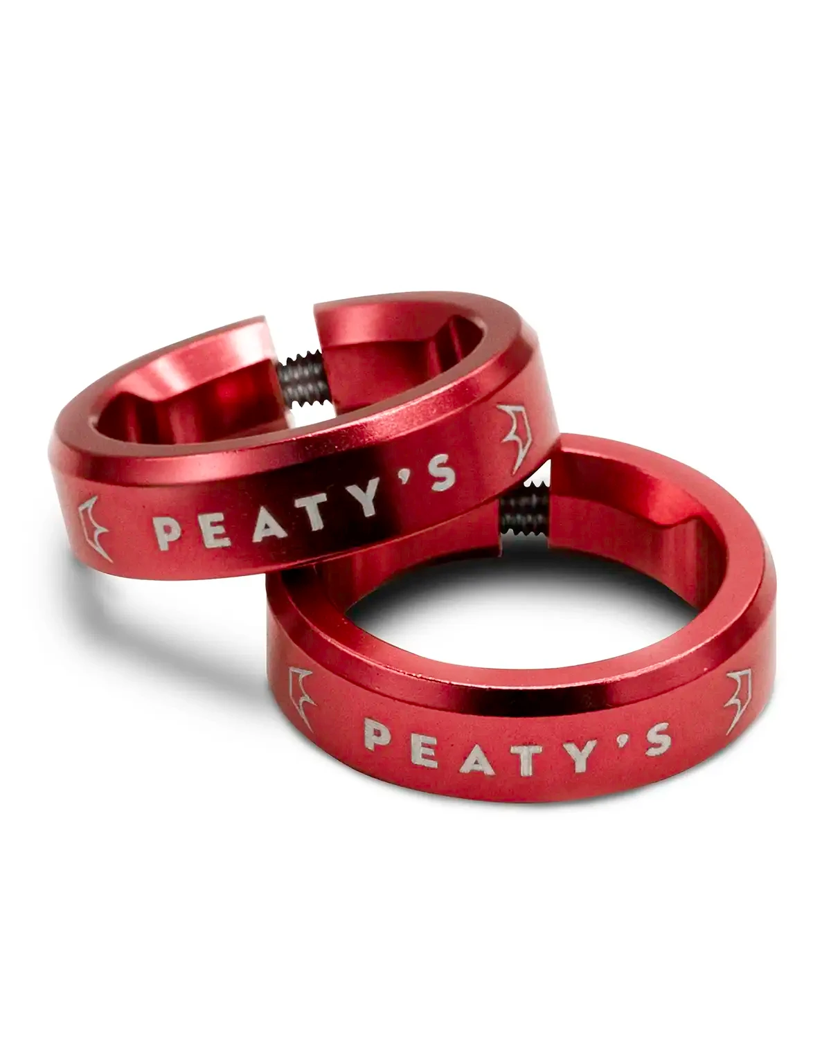 Peatys Monarch Lock Ring Red