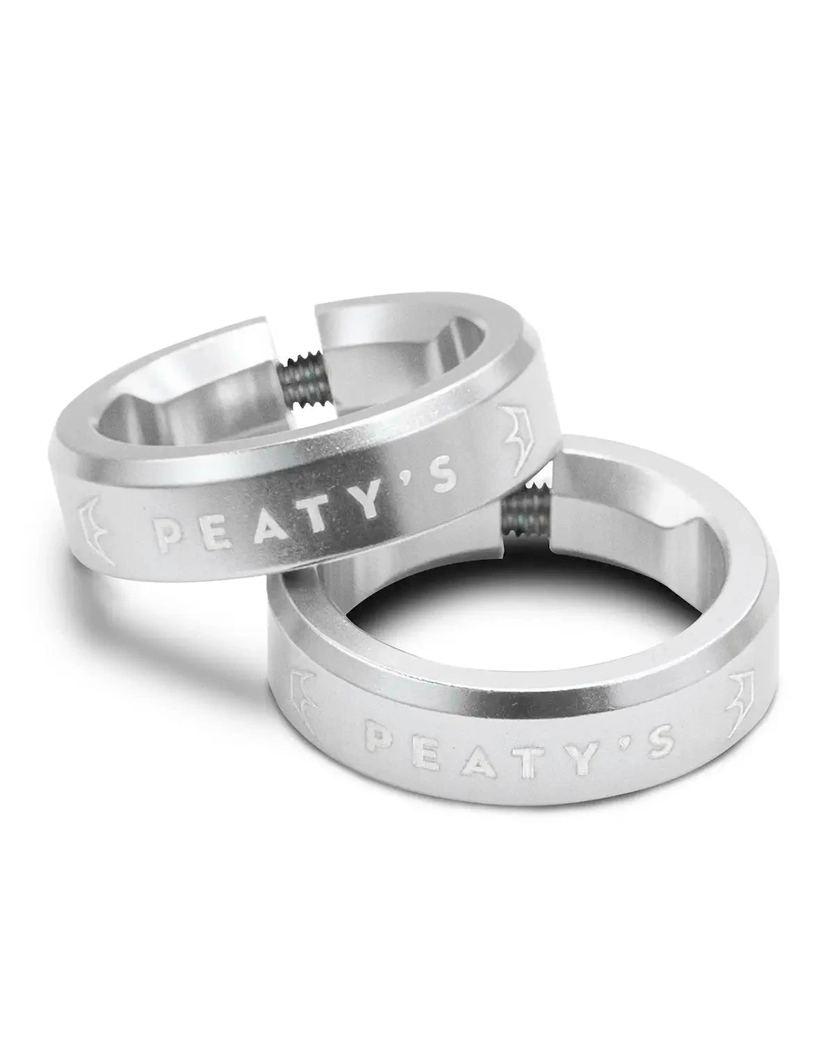 Peatys Monarch Lock Ring Silver