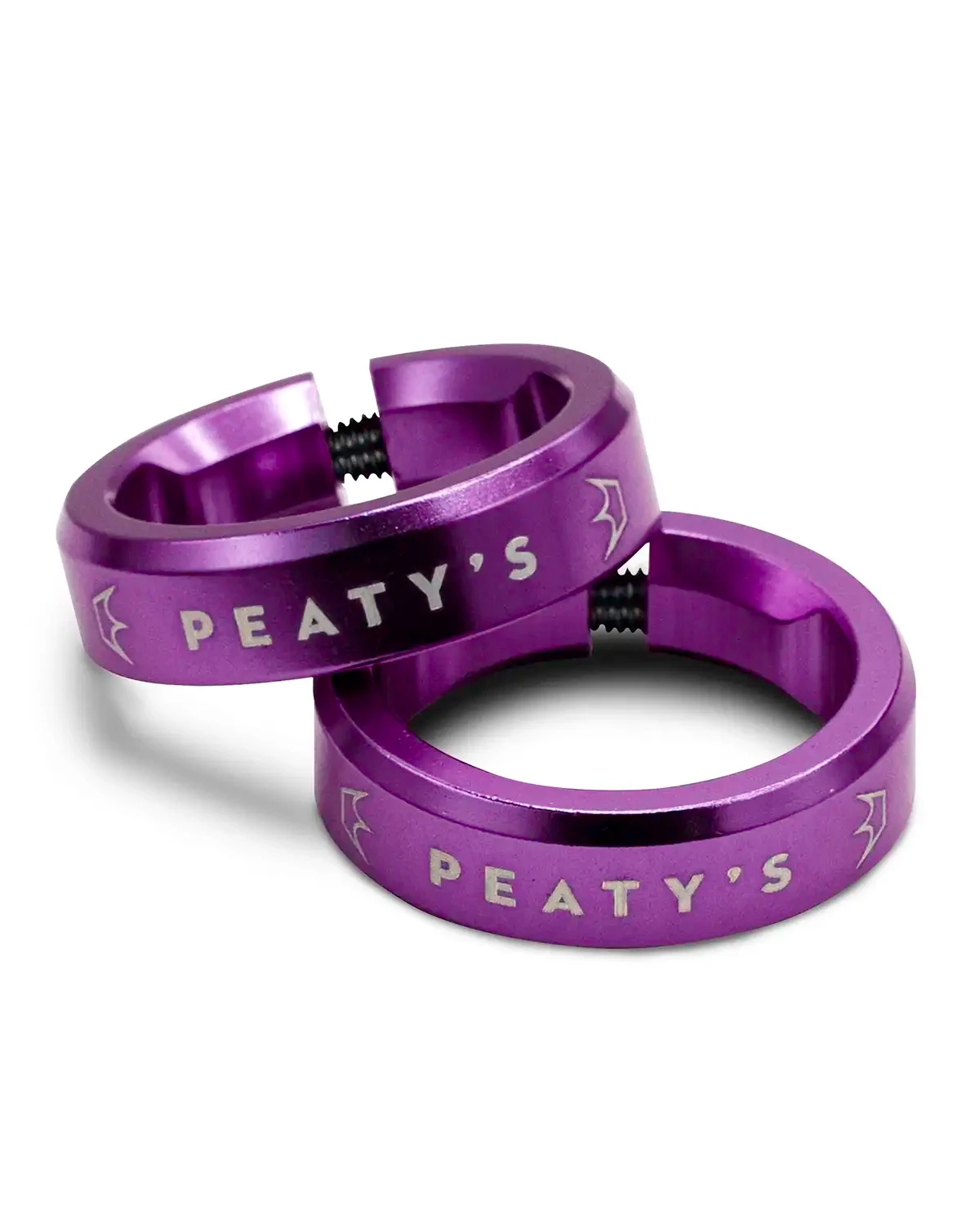 Peatys Monarch Lock Ring Violet