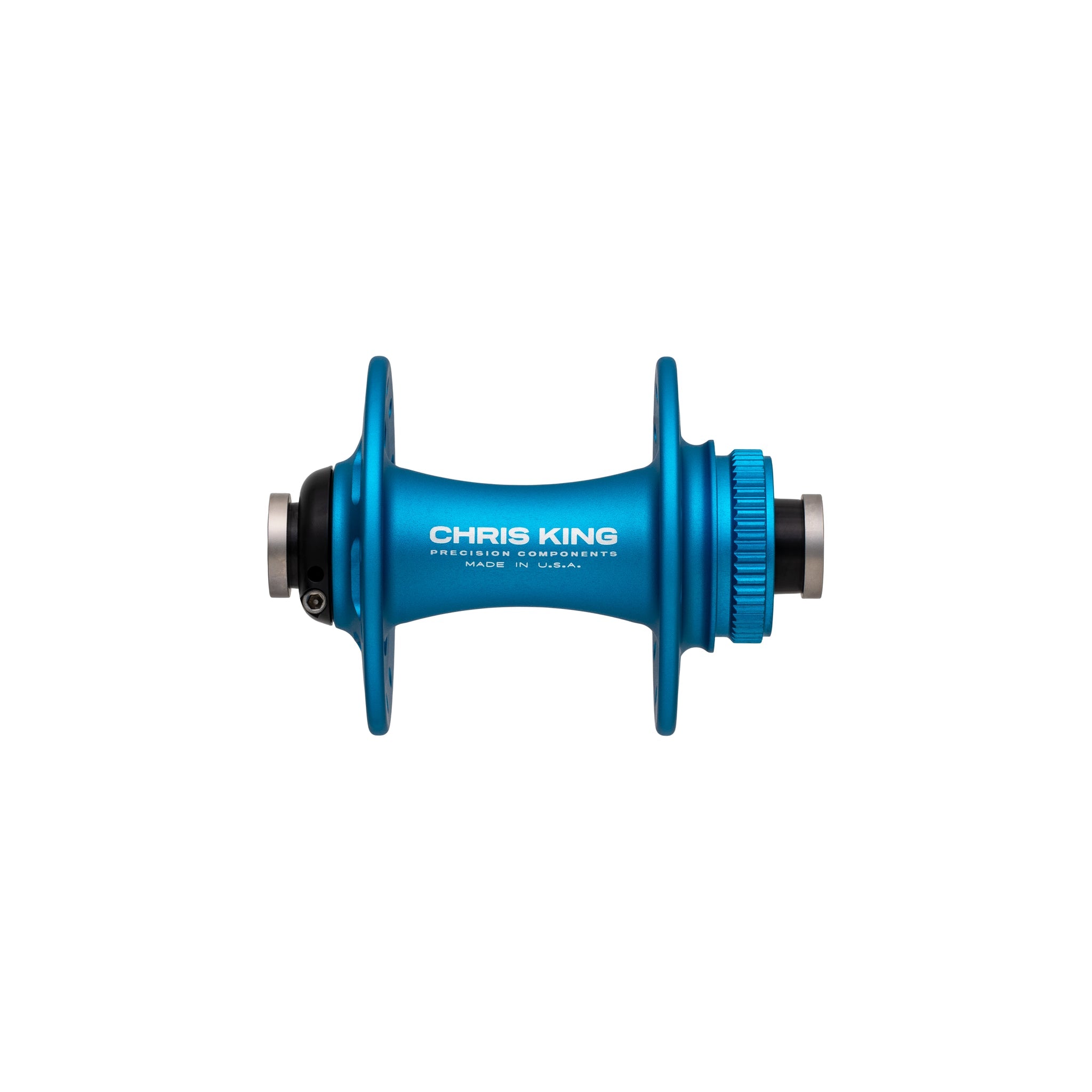 Chris king r4d front hub in matte turquoise