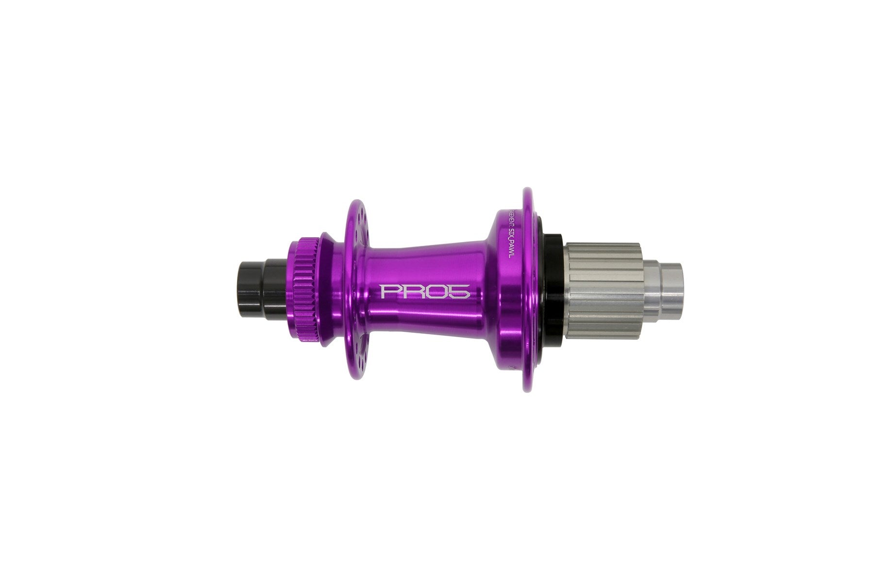 Hope pro 5 rear hub centrelock purple