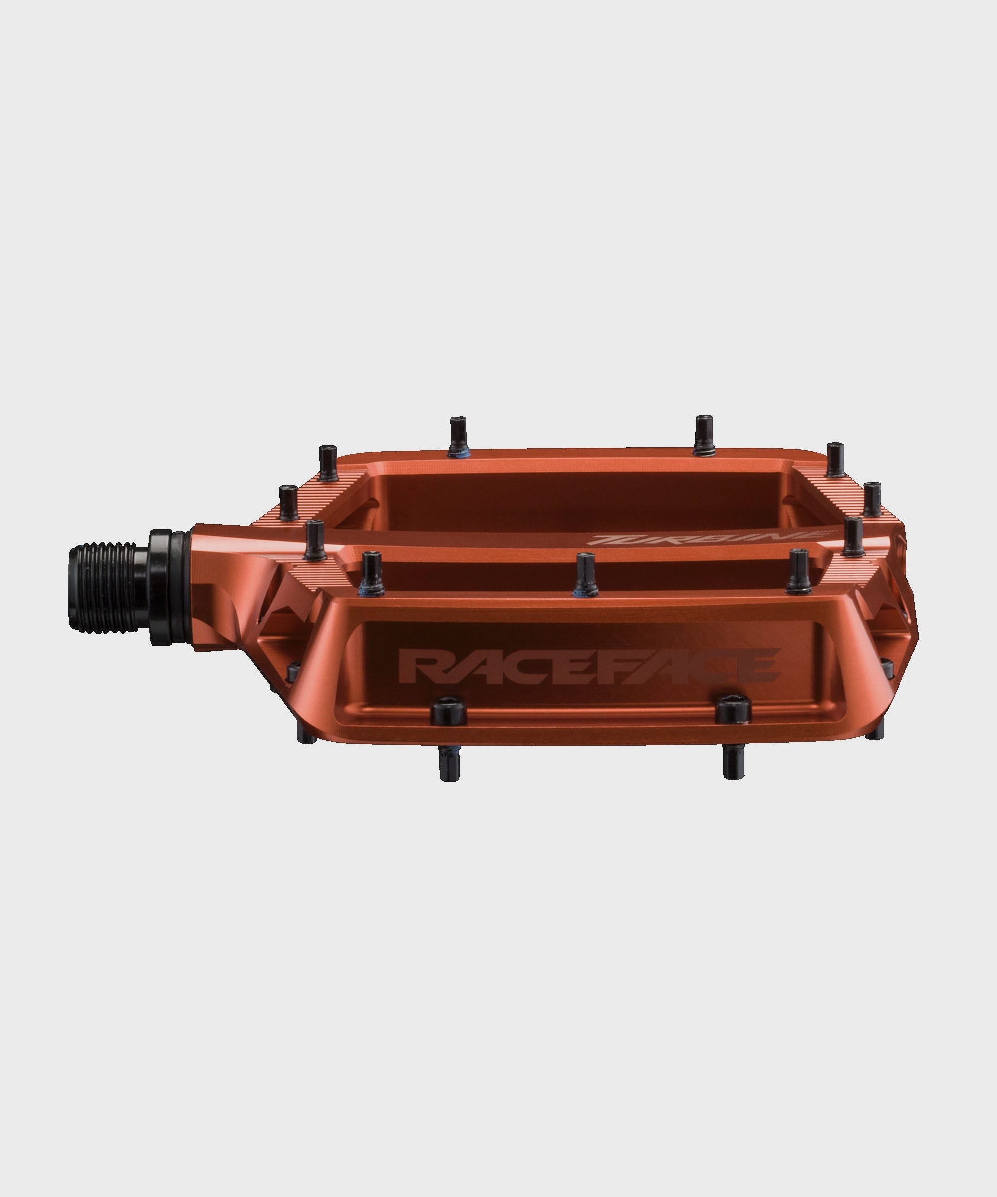 Race Face Turbine Pedals Orange Side