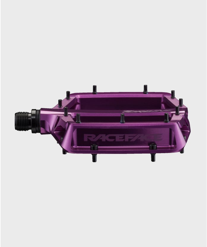 Race Face Turbine Pedals Purple Side
