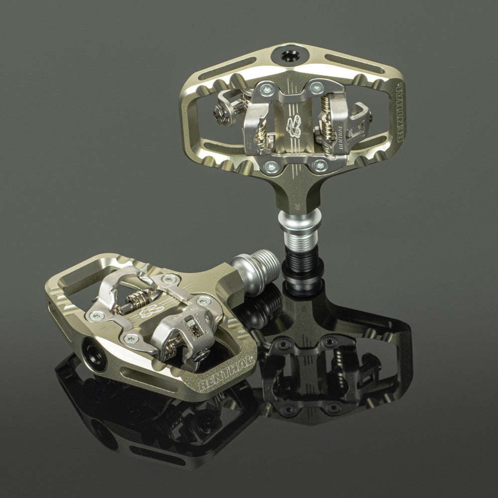Renthal Revo-TRC Clip Pedals Gold