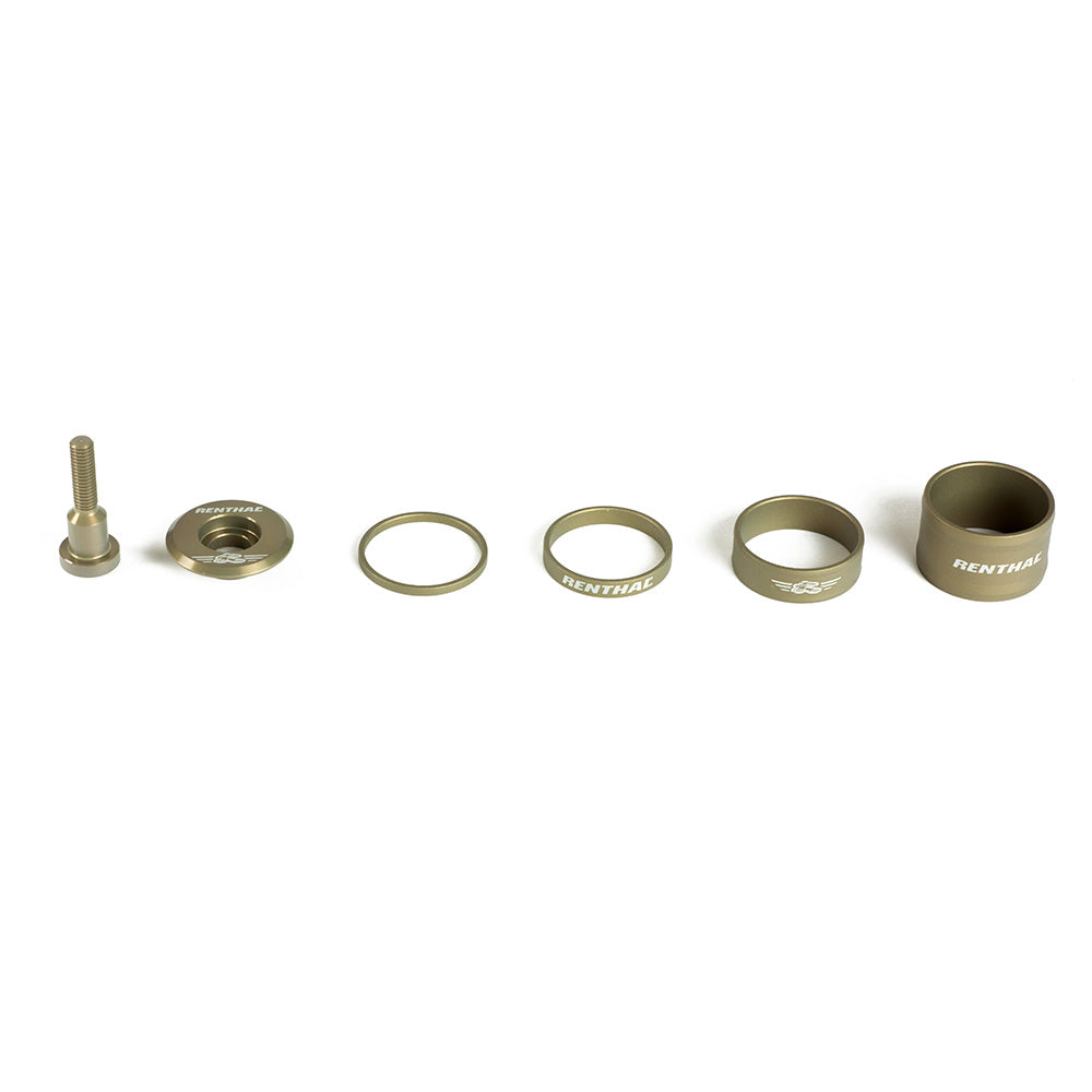Renthal Top Cap Kit Gold