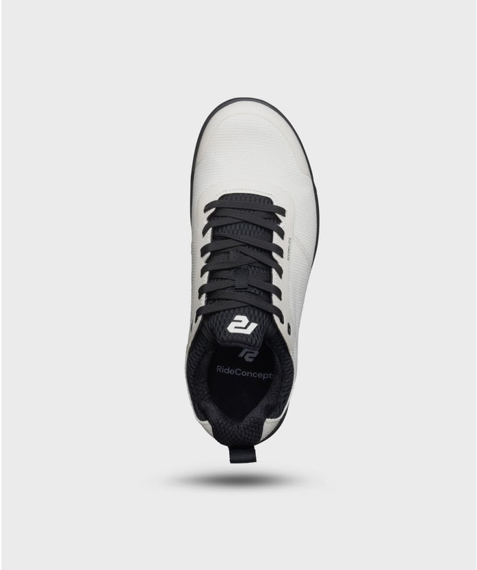 Ride Concepts Accomplice Clip Men's Shoes White Top View
