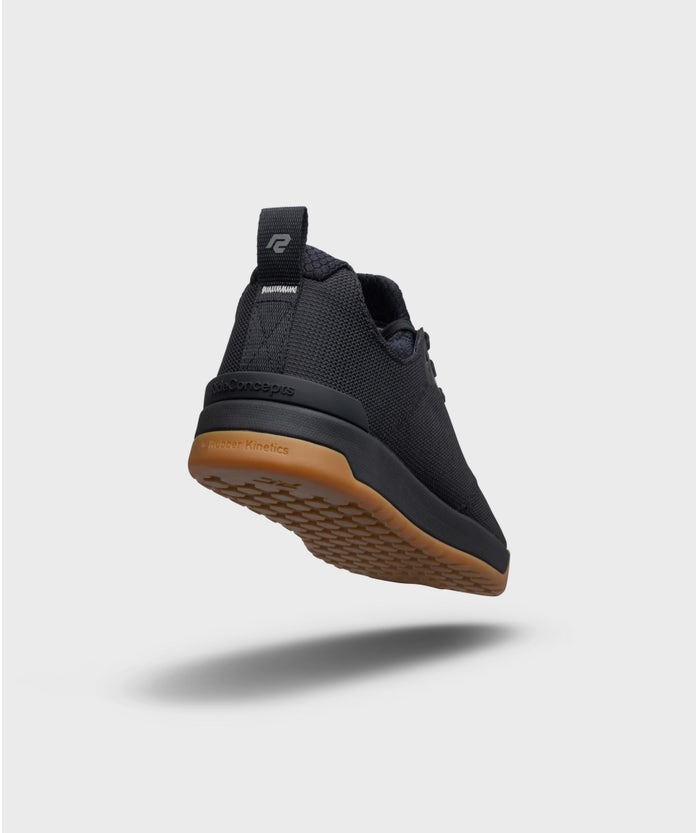 Ride Concepts Accomplice Men's Flat Shoes Black Rear