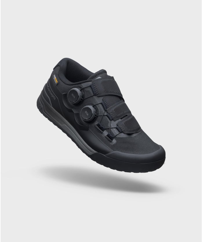 Ride Concepts Hellion Elite Clip BOA Men's Shoes Black Floating Front