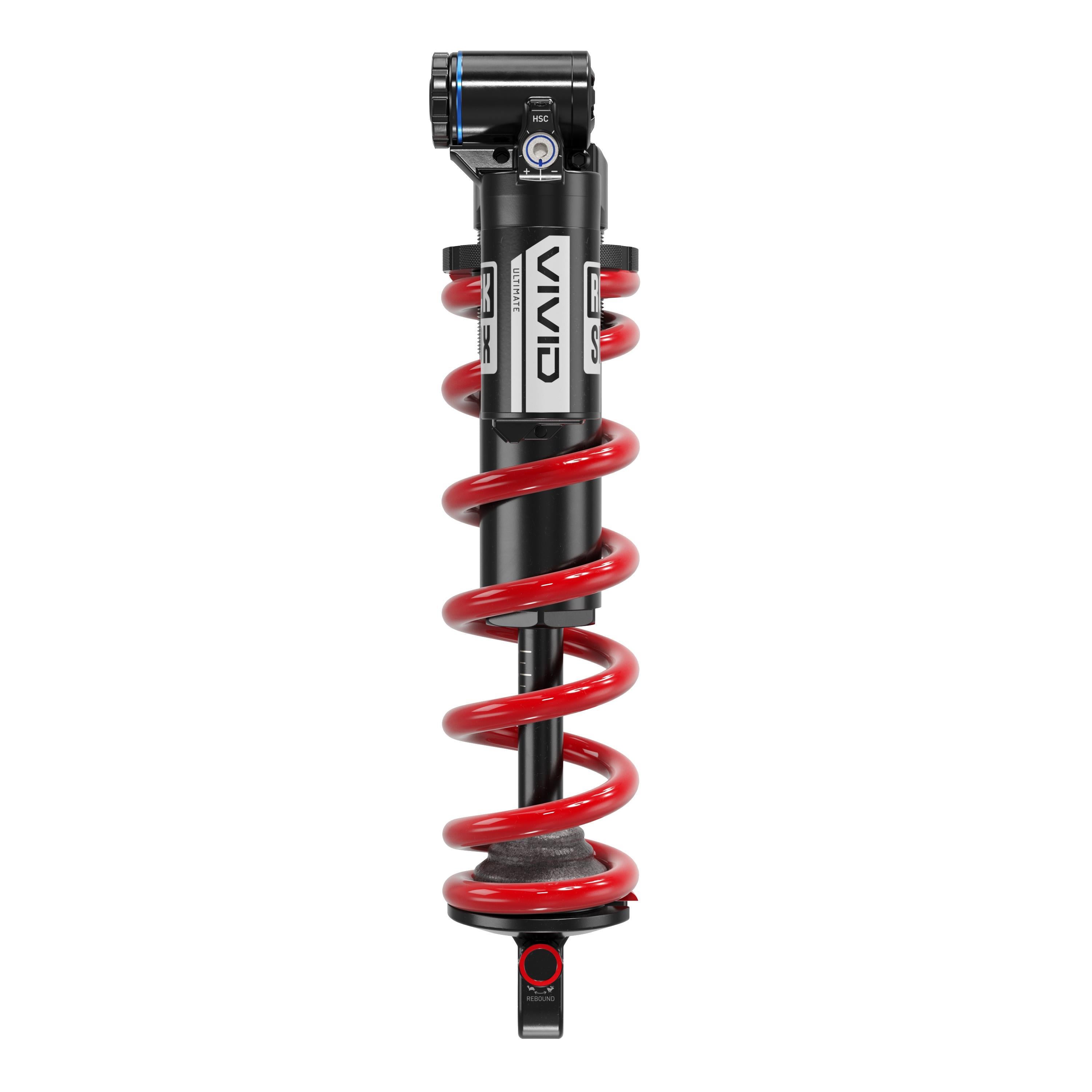 RockShox Rear Shock Vivid Coil Ultimate RC2T Standard Eyelet Piggy Back