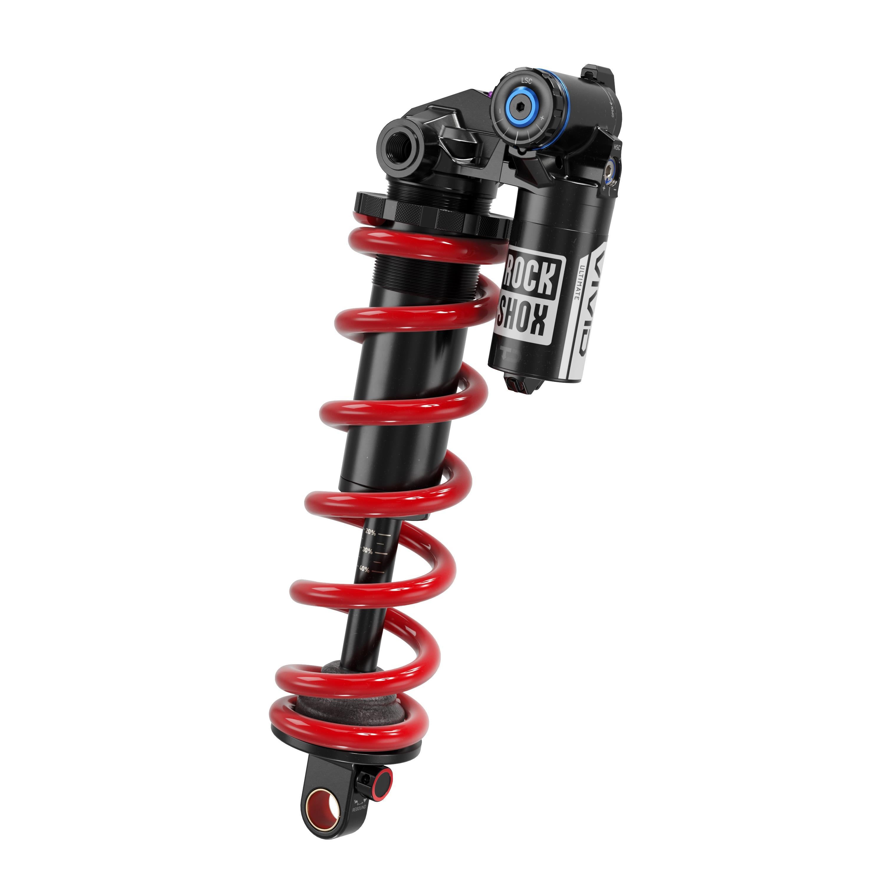 RockShox Rear Shock Vivid Coil Ultimate RC2T Standard Trunnion