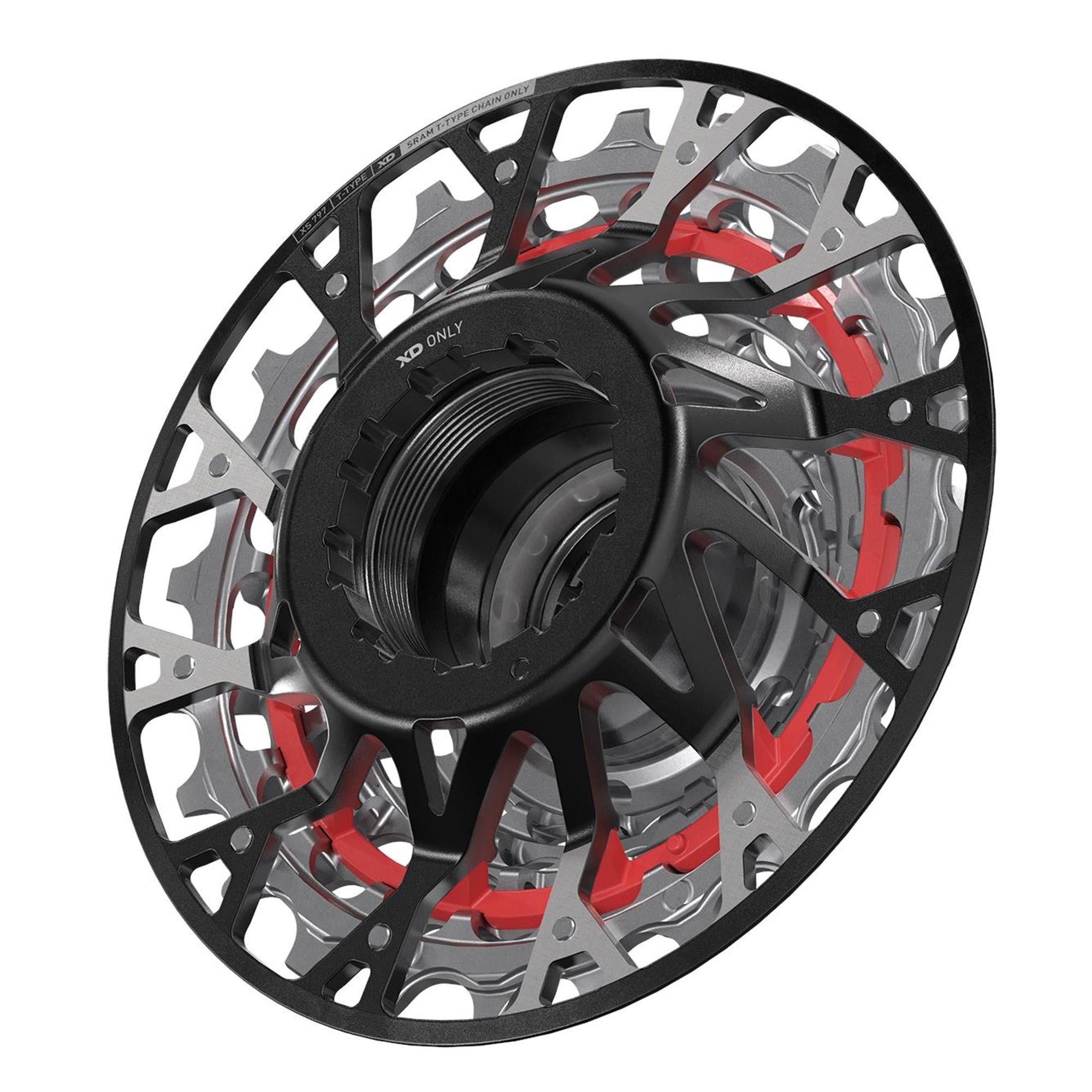 SRAM Cassette XS-797 T-Type 7 Speed Downhill XD Rear