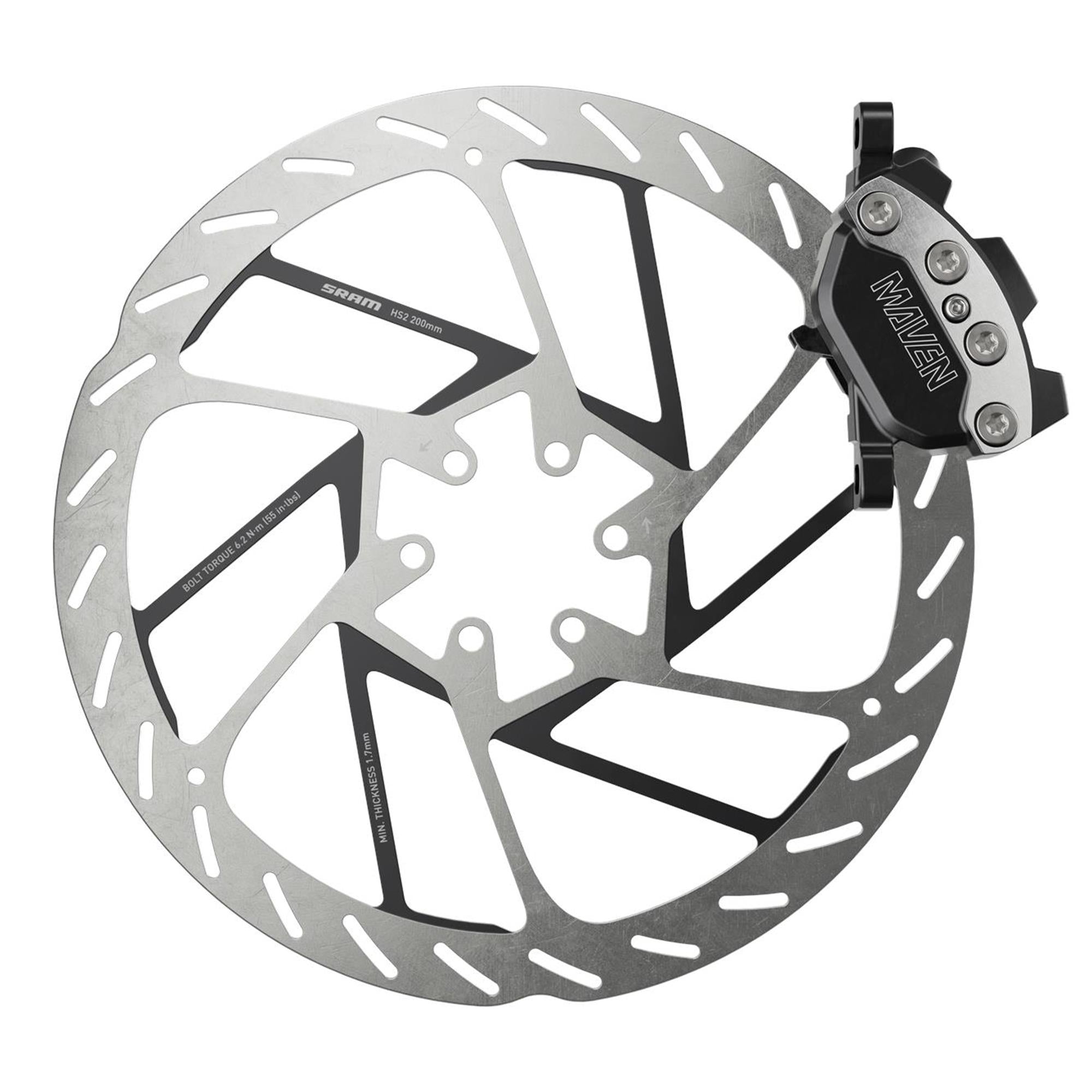 SRAM Disc Brake Maven Ultimate Rotor and Caliper
