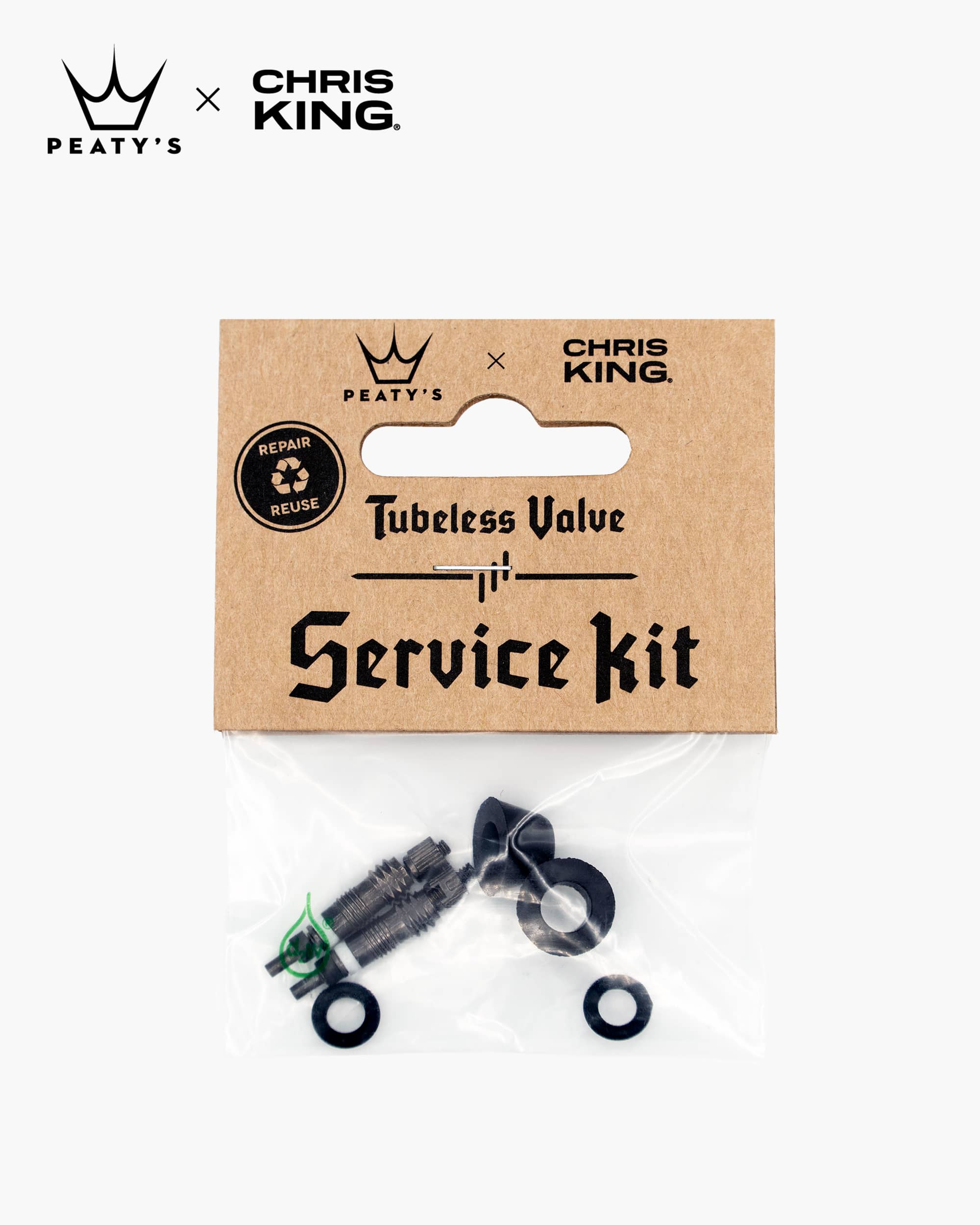 Peaty's x Chris King | Tubeless Valve Service Kit