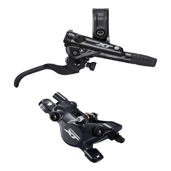 Shimano BR-M8100/BL-M8100 XT Bled Brake Lever/Post Mount calliper Right