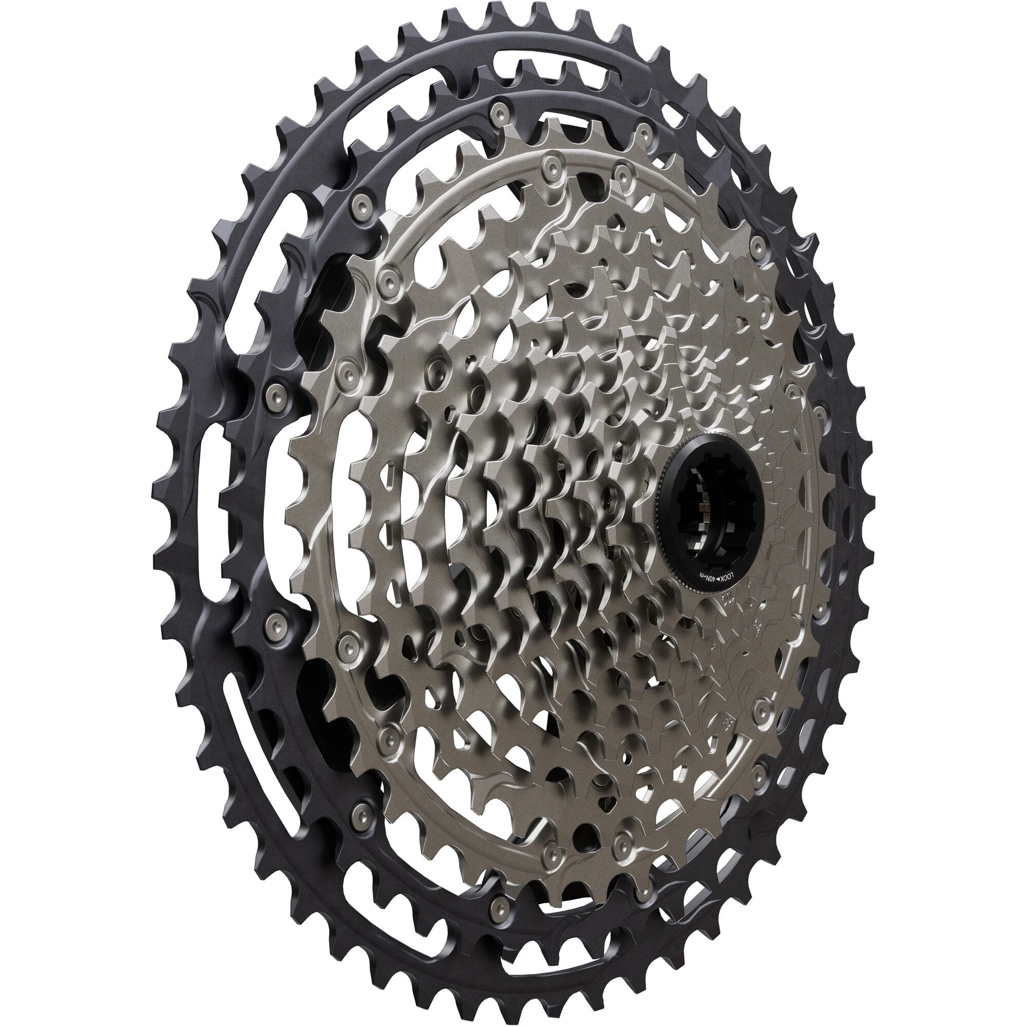 Shimano XT 12 Speed Cassette 10-51T Angled
