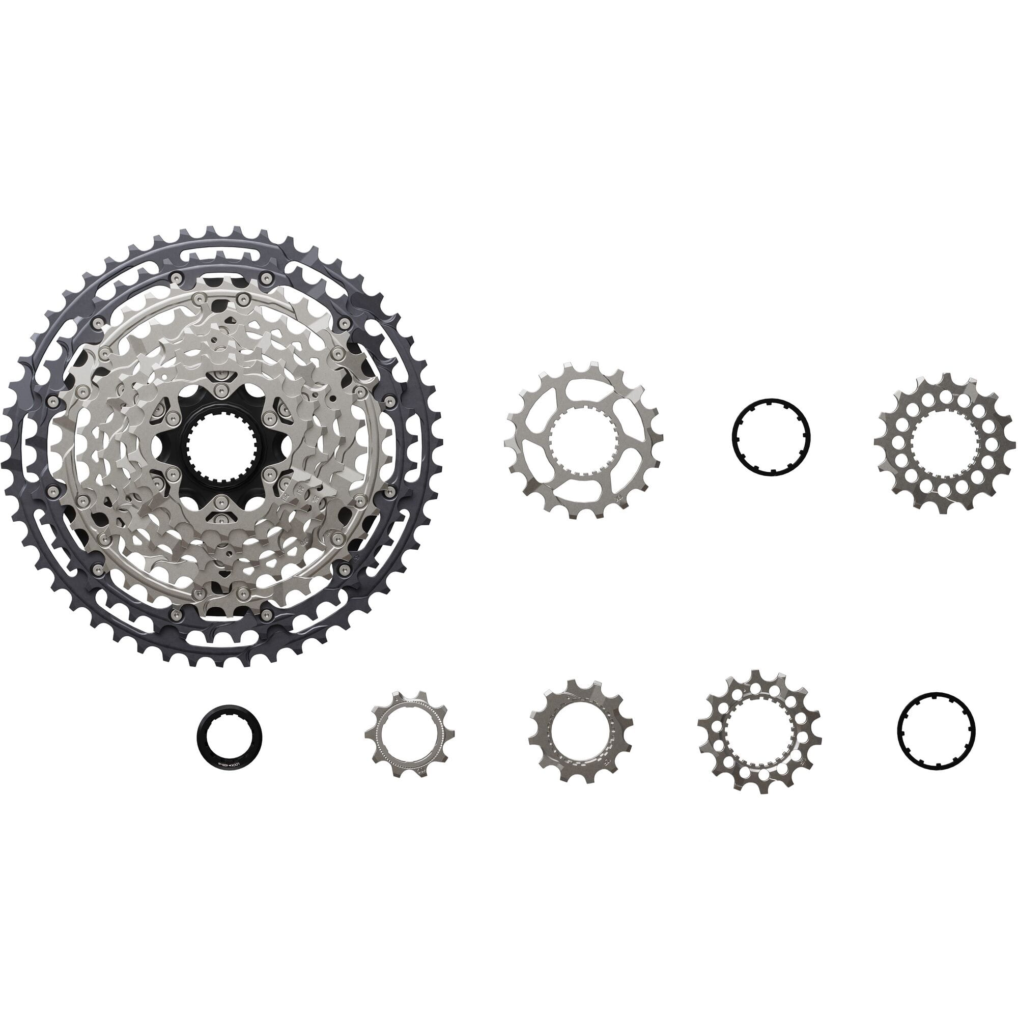 Shimano XT 12 Speed Cassette 10-51T Separated