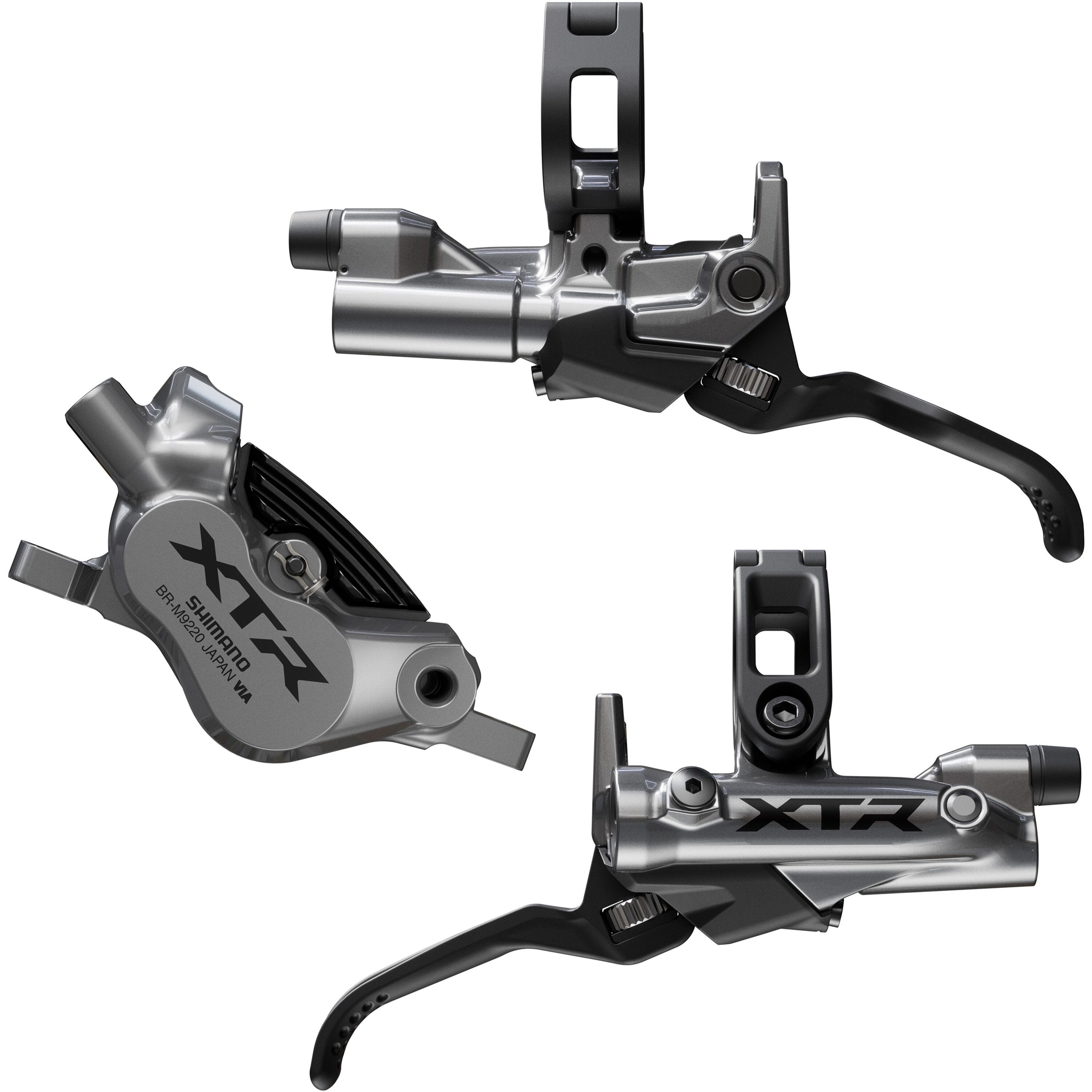 Shimano XTR 4 Pot Brake Levers And Callipers Front And Rear