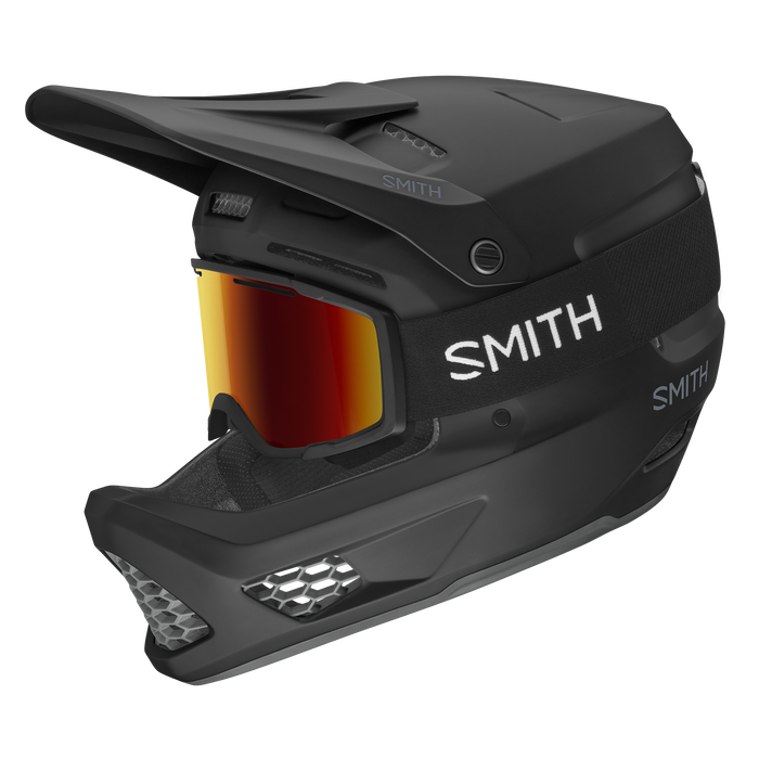 Smith Hardline Matte Black With Goggles