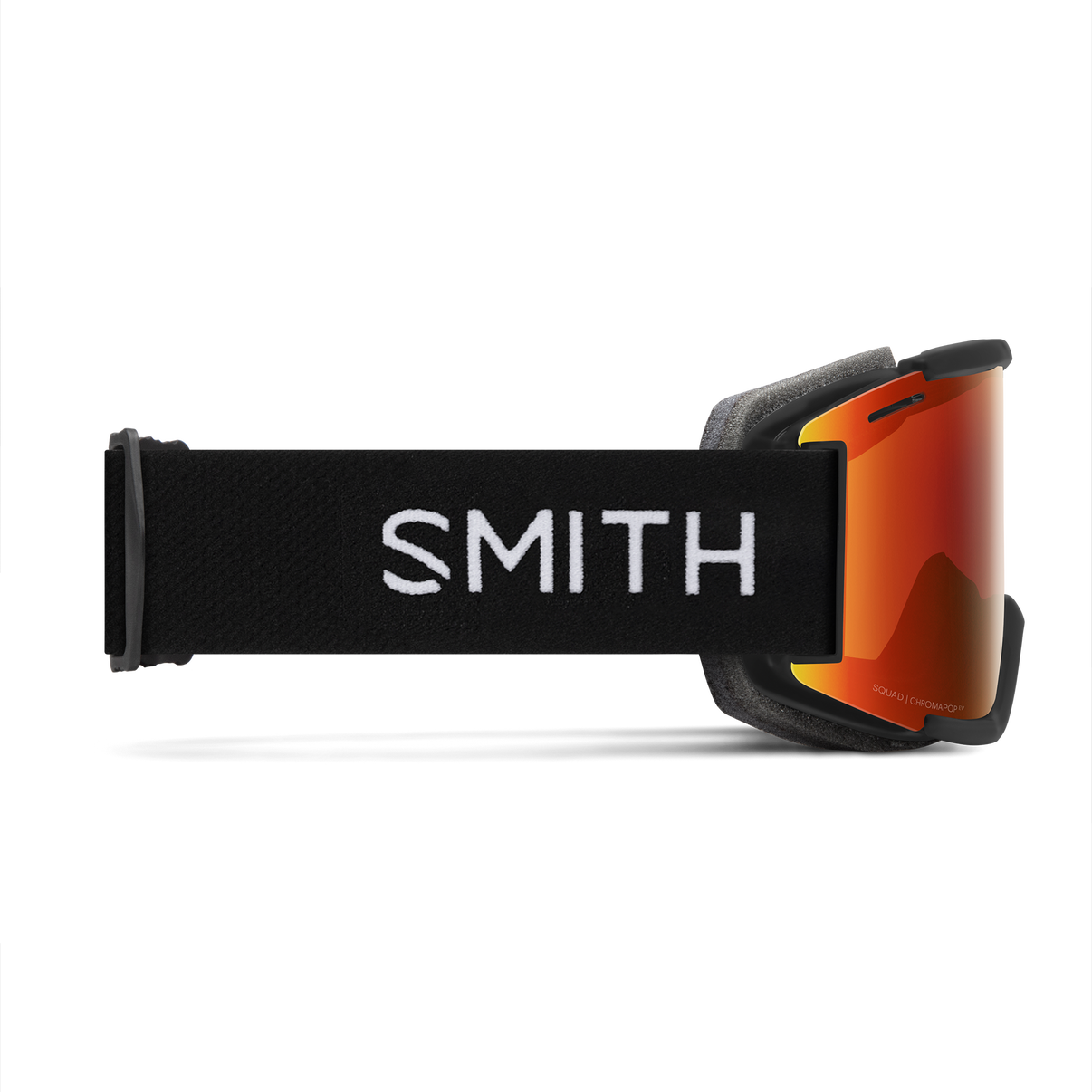 Smith Squad MTB Goggles Chromapop Everyday Red Mirror Black Strap