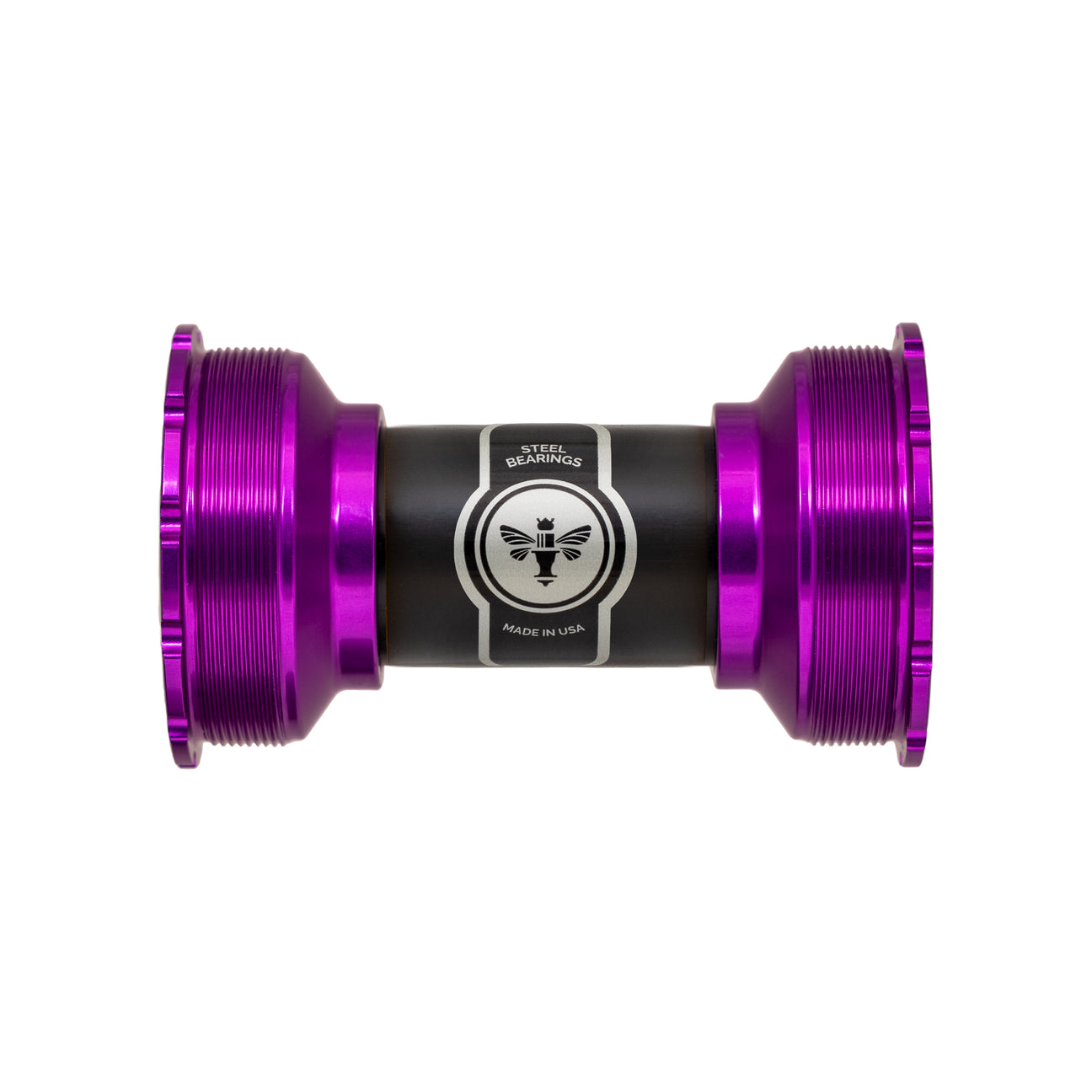 Chris King T47 24mm bottom bracket in 3D violet