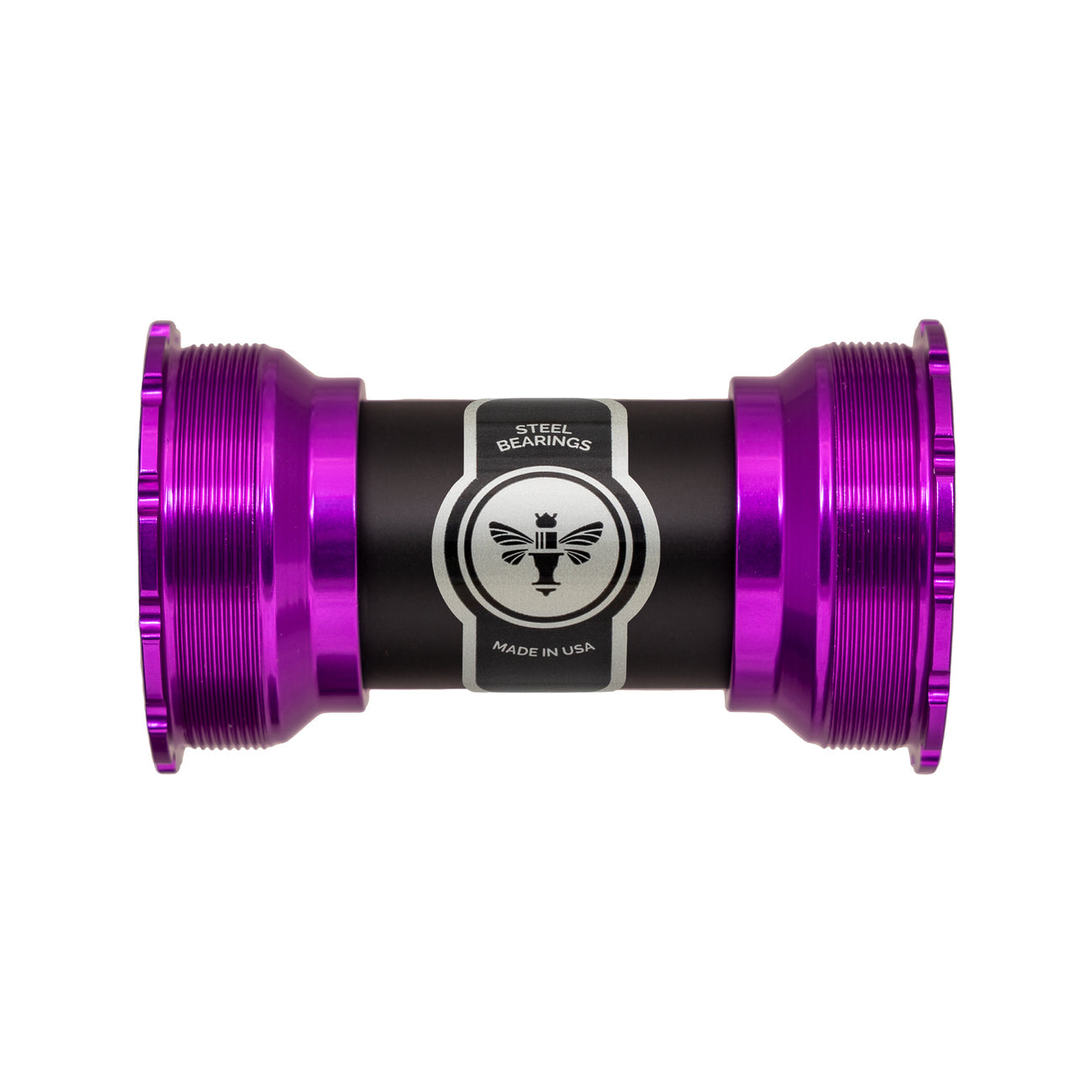 Chris King T47 30mm bottom bracket in 3D violet