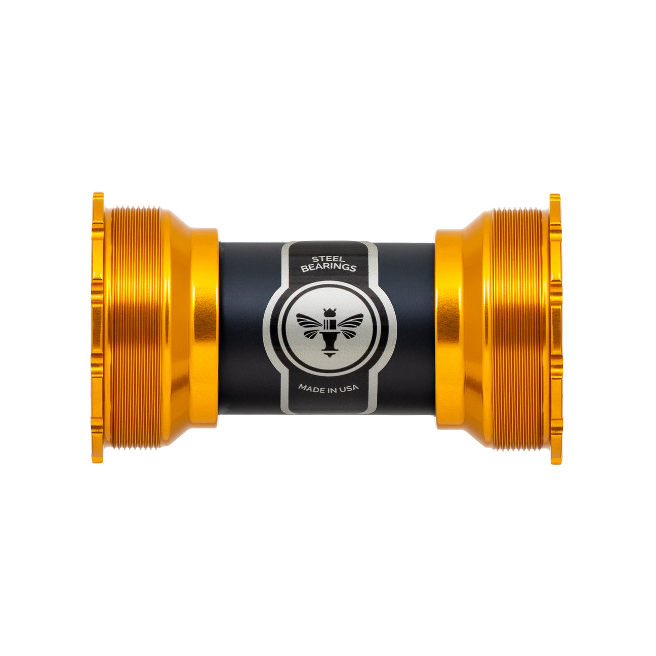 Chris King T47 30mm bottom bracket in gold