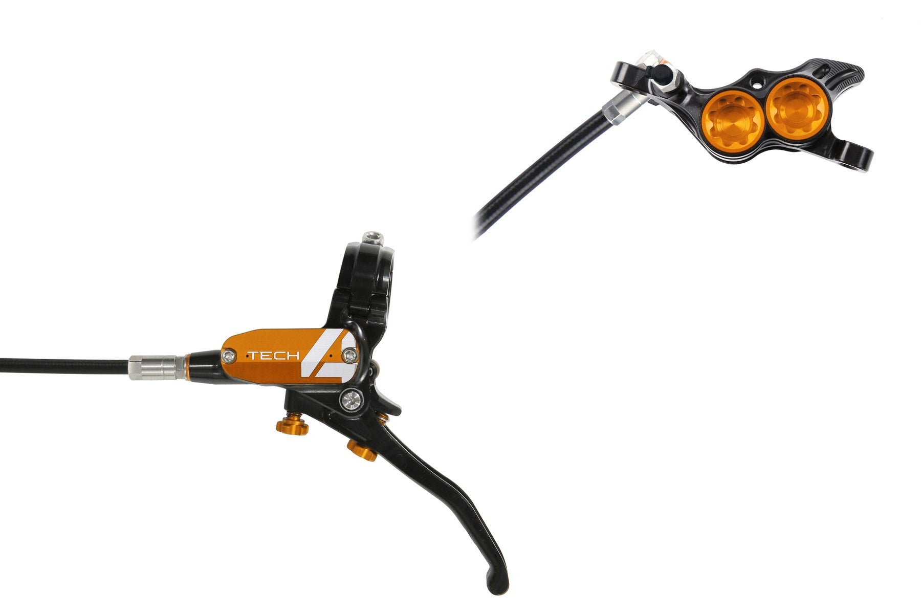 Hope Tech 4 brakes black/orange