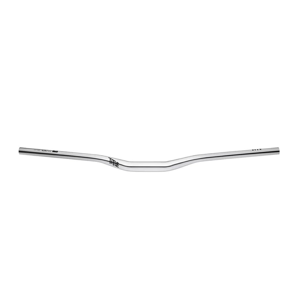 Title AH1 31.8 Handlebars 25mm Rise Chrome