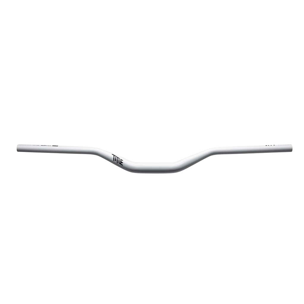 Title AH1 31.8 Handlebars Glossy White 50mm