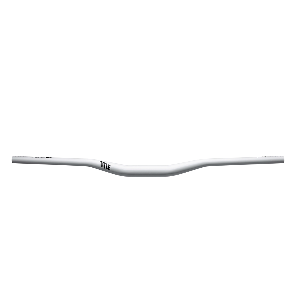 Title AH1 35 Handlebars 25mm Rise White