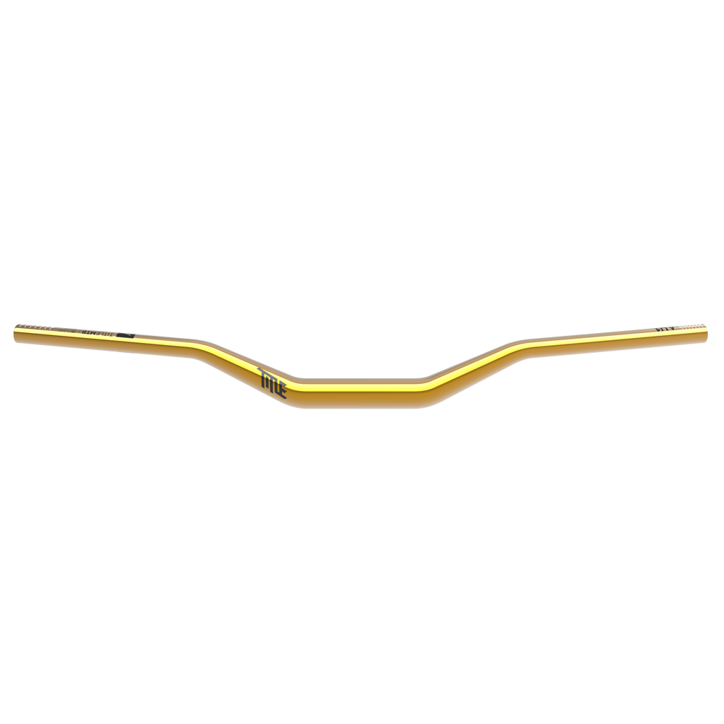 Title AH1 35 Handlebars 50mm Rise Gold