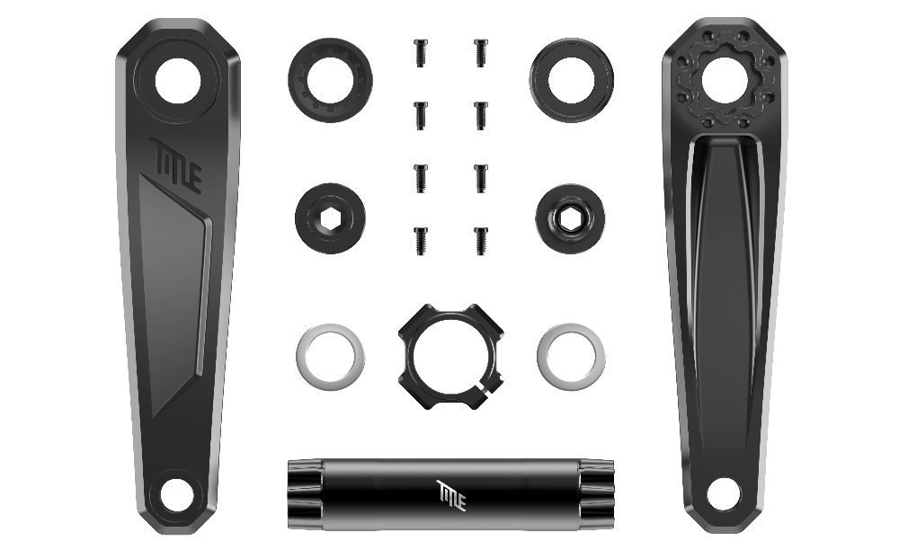 Title CR1 Crankset Black Components