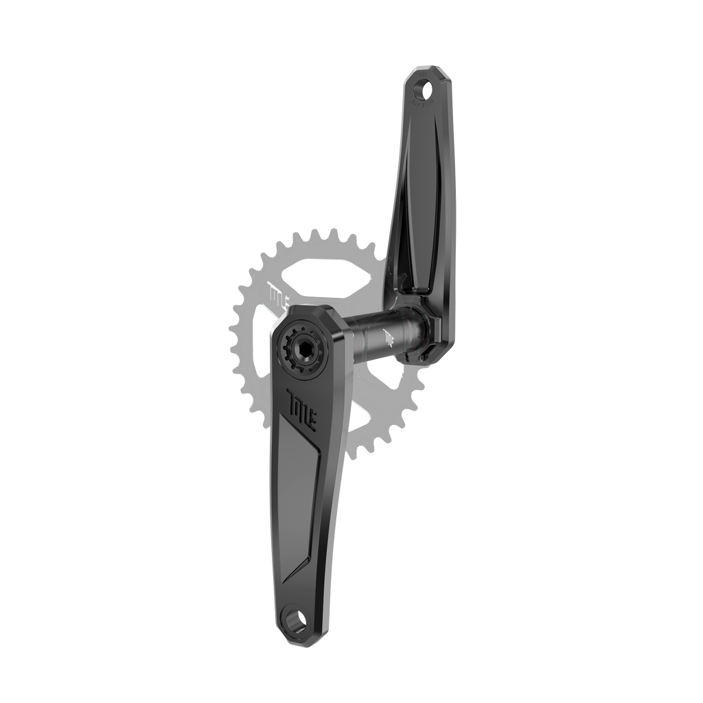 Title CR1 Crankset Black