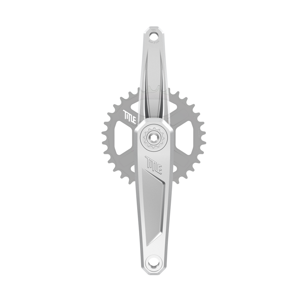 Title CR1 Crankset Chrome Front